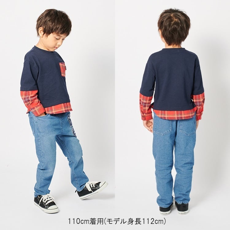 🆕【⭐訂購⭐】🌀 🇯🇵 日本直送 貼布 彈性 直筒版型 牛仔長褲🌀 [ELIA-0172] [261023]