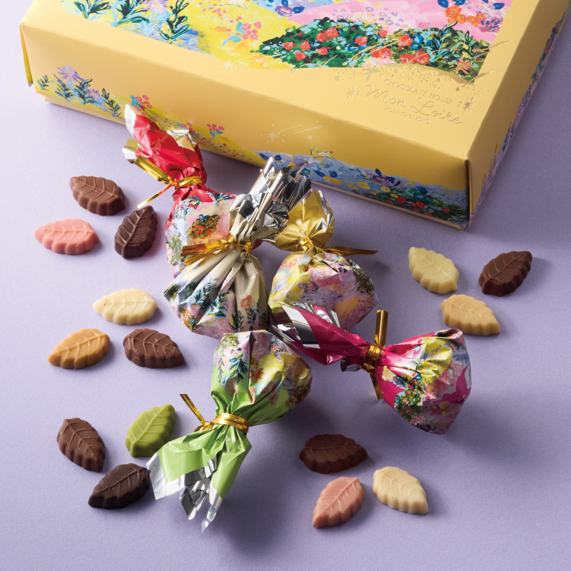 MON LOIRE 葉子巧克力 COLOR BOX (15入)