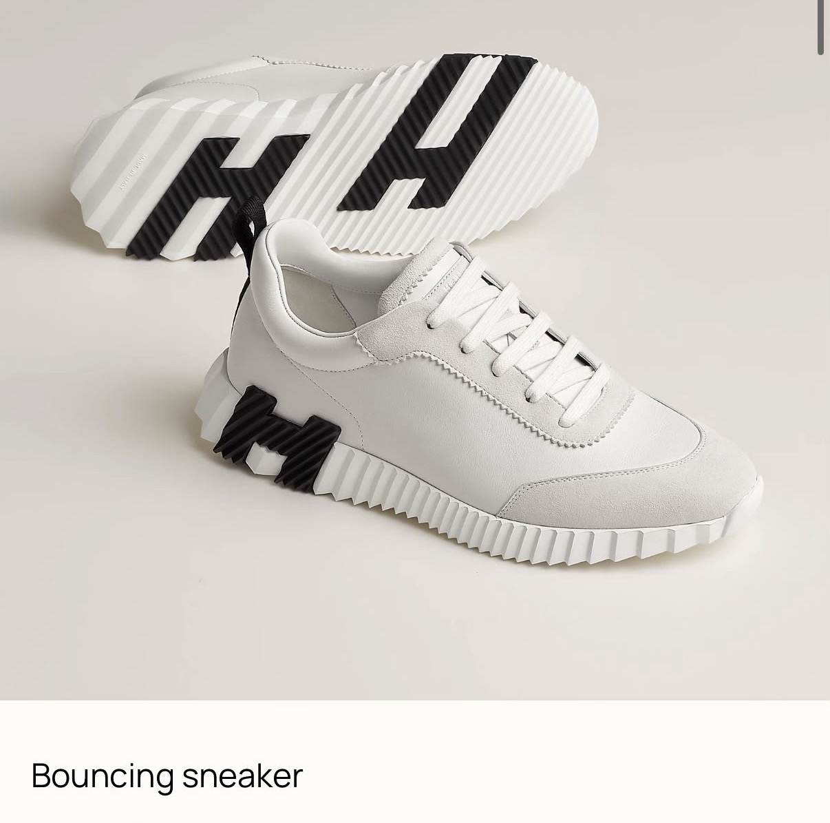 Hermes bouncing sneaker