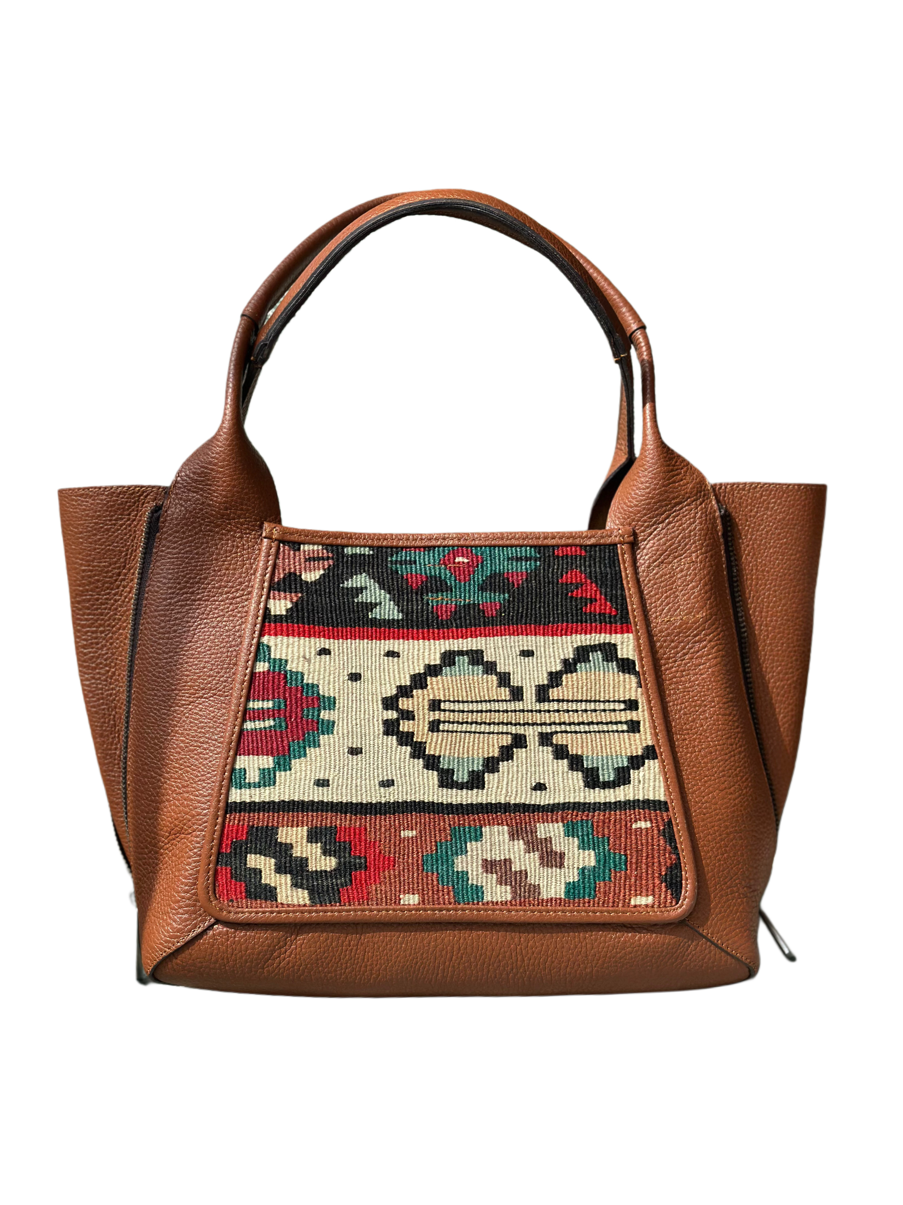 K13 土耳其真皮地氈手袋（啡色）