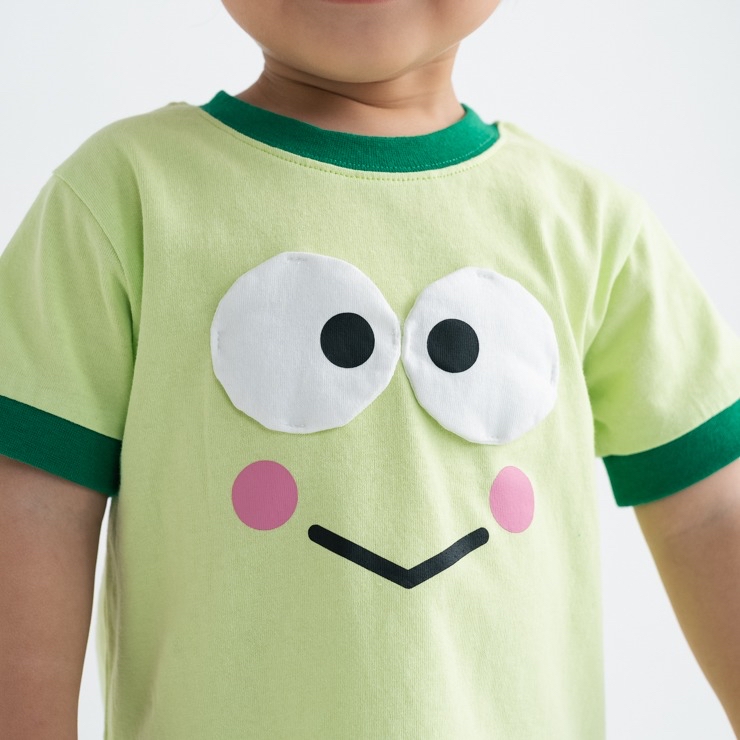 🇯🇵限量預訂 日本直送🇯🇵Sanrio Kerokeroppi立體面部短袖T恤