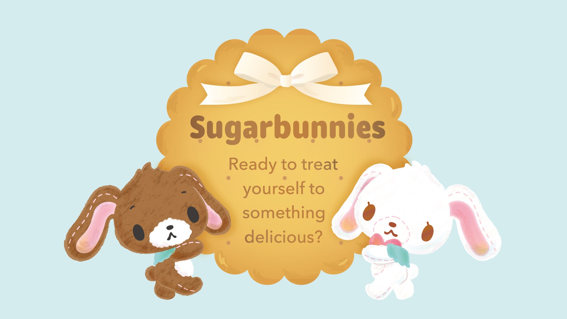 🌸 【預訂】Sugarbunnies Biscuit Series-No.4-Pouch