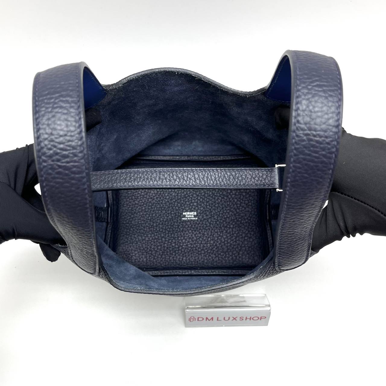 Hermes Picotin 18 Blue Nuit X Blue France (Stamp Z)