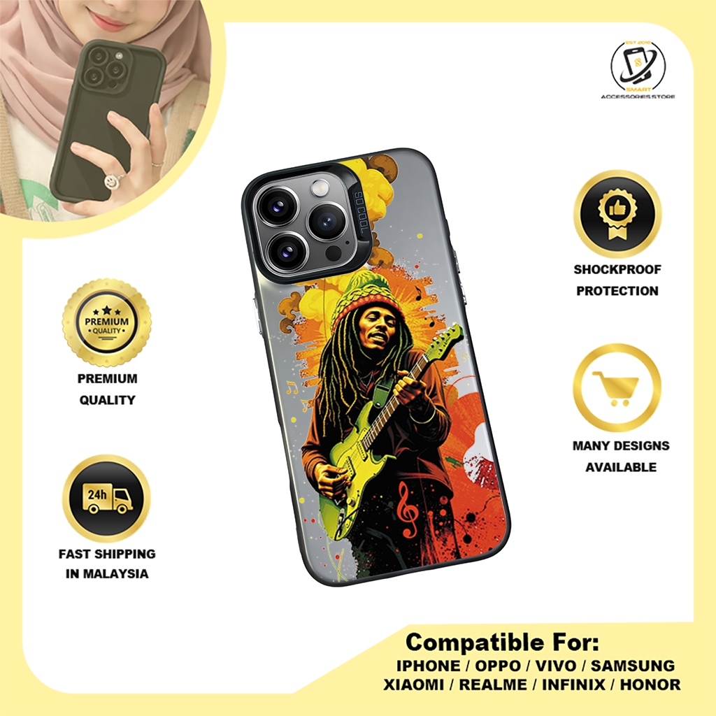 IMD CASE PHONE FOR INFINIX - DESIGN BOBMARLEY
