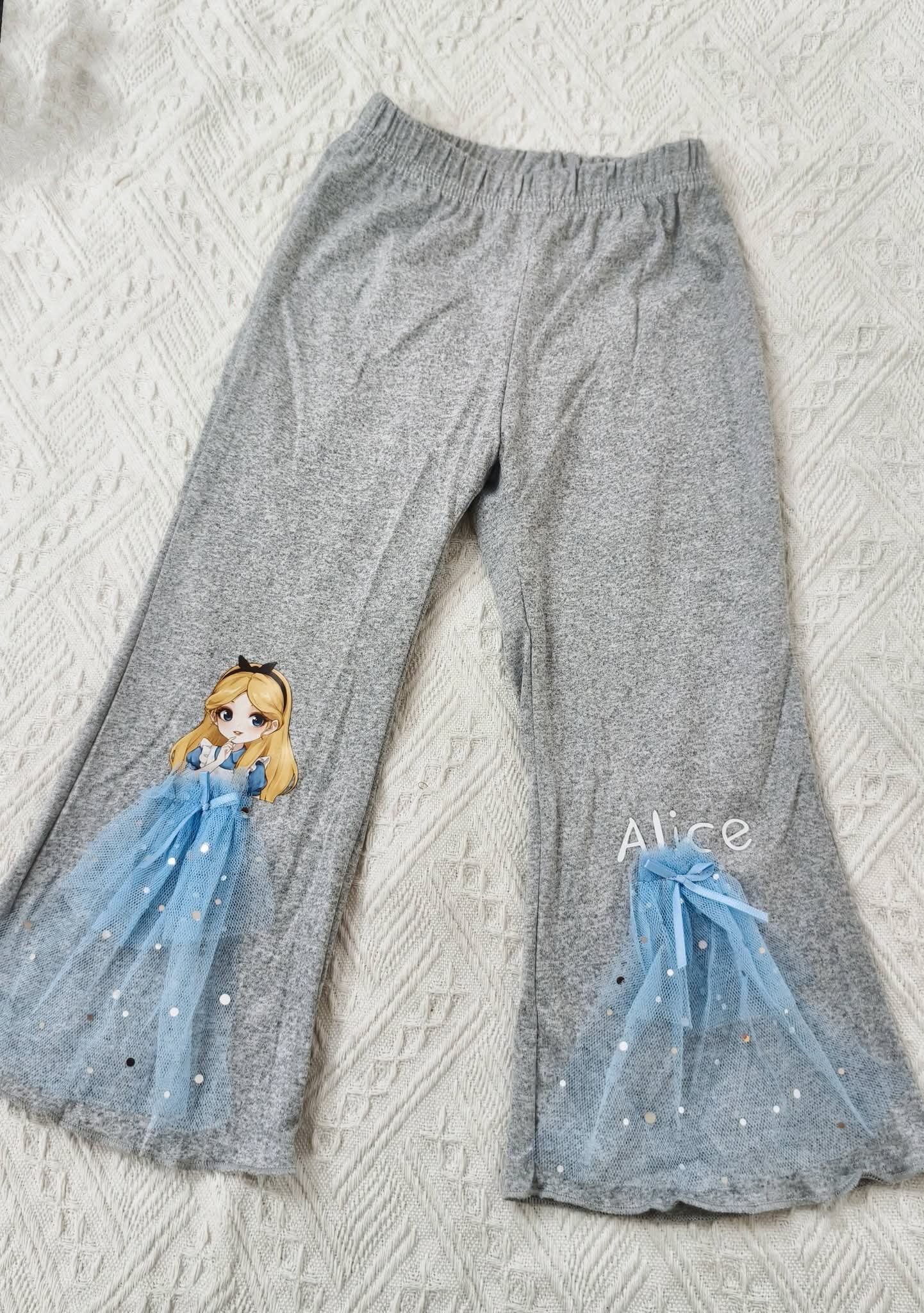 A65-A68 女童纯棉微喇legging裤