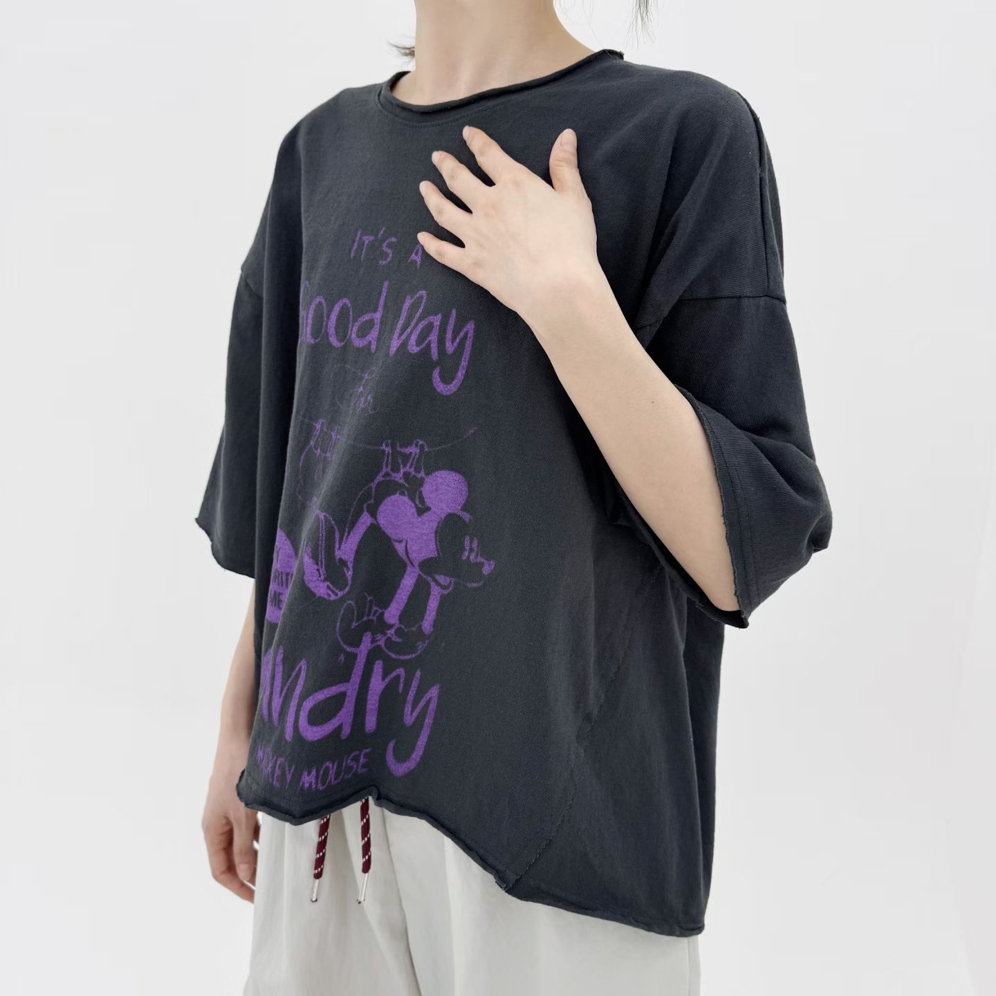 SC OX good day 正版米奇tee