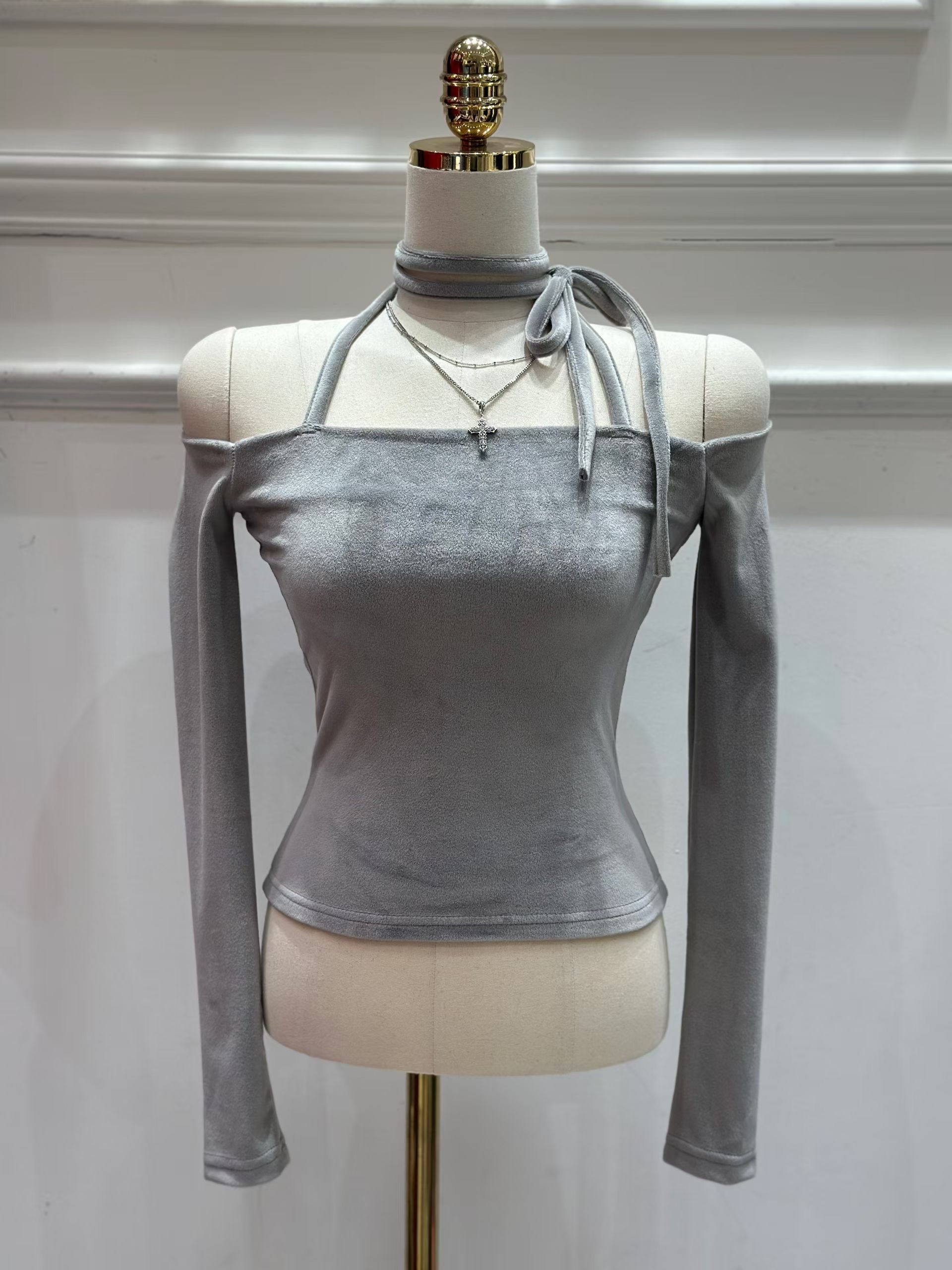 高級絨感上衣 ! three ways to wear