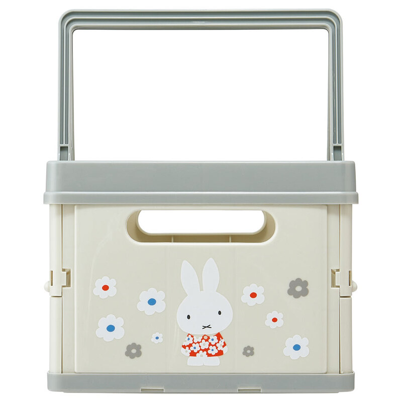 預購 miffy 摺疊膠箱 灰花 643347 （4月貨期）
