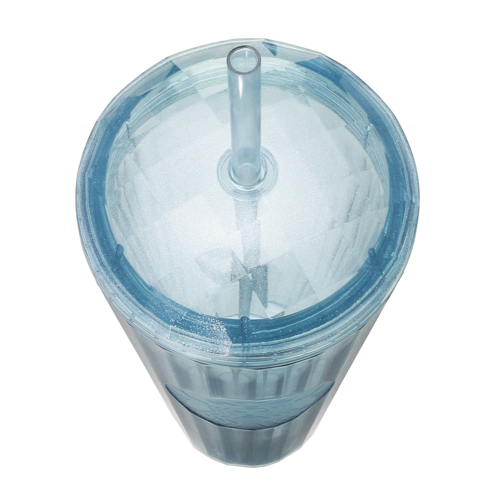 《日本🇯🇵 STARBUCKS 2026 Feel the Breeze 限定系列》閃粉粉藍冷飲杯 710ml