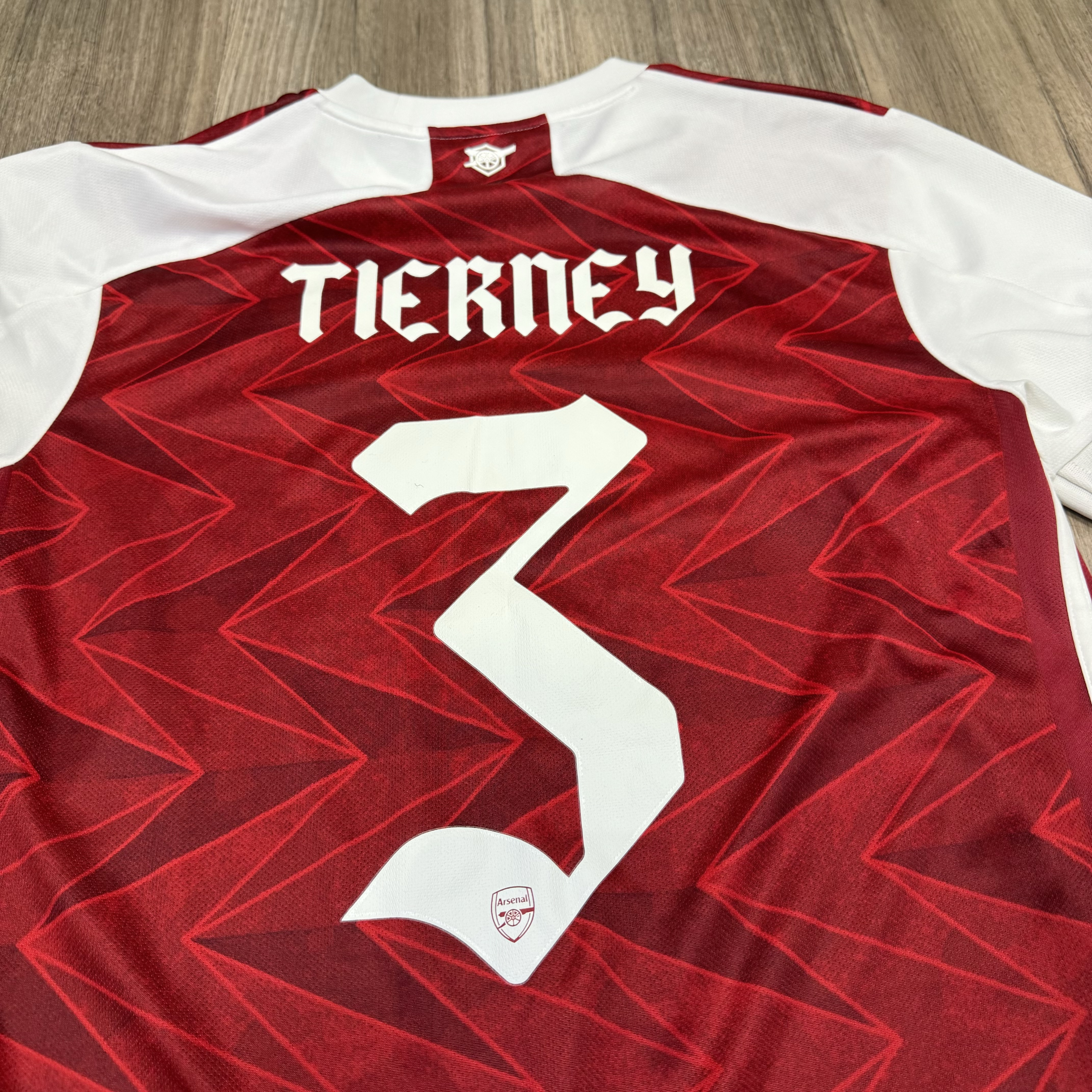 Arsenal 20/21 home shirt #3 Tierney