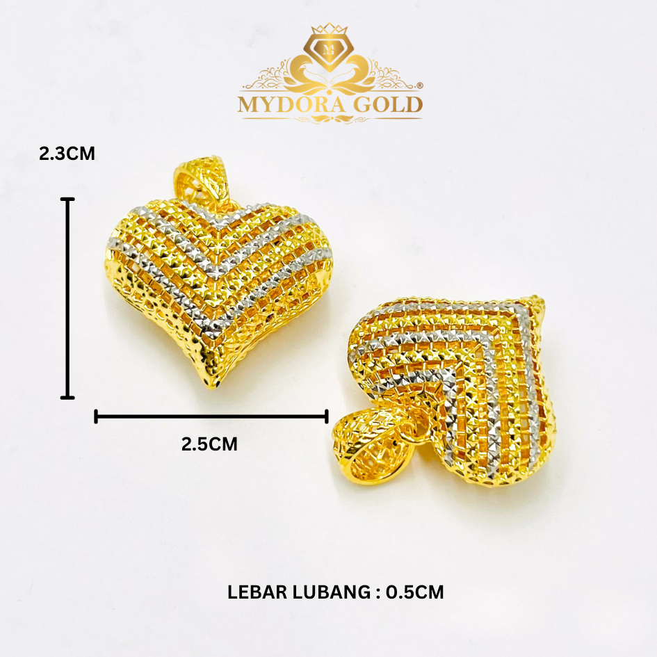 MYDORA Loket Love Anyaman (5G) l EMAS 916/22K