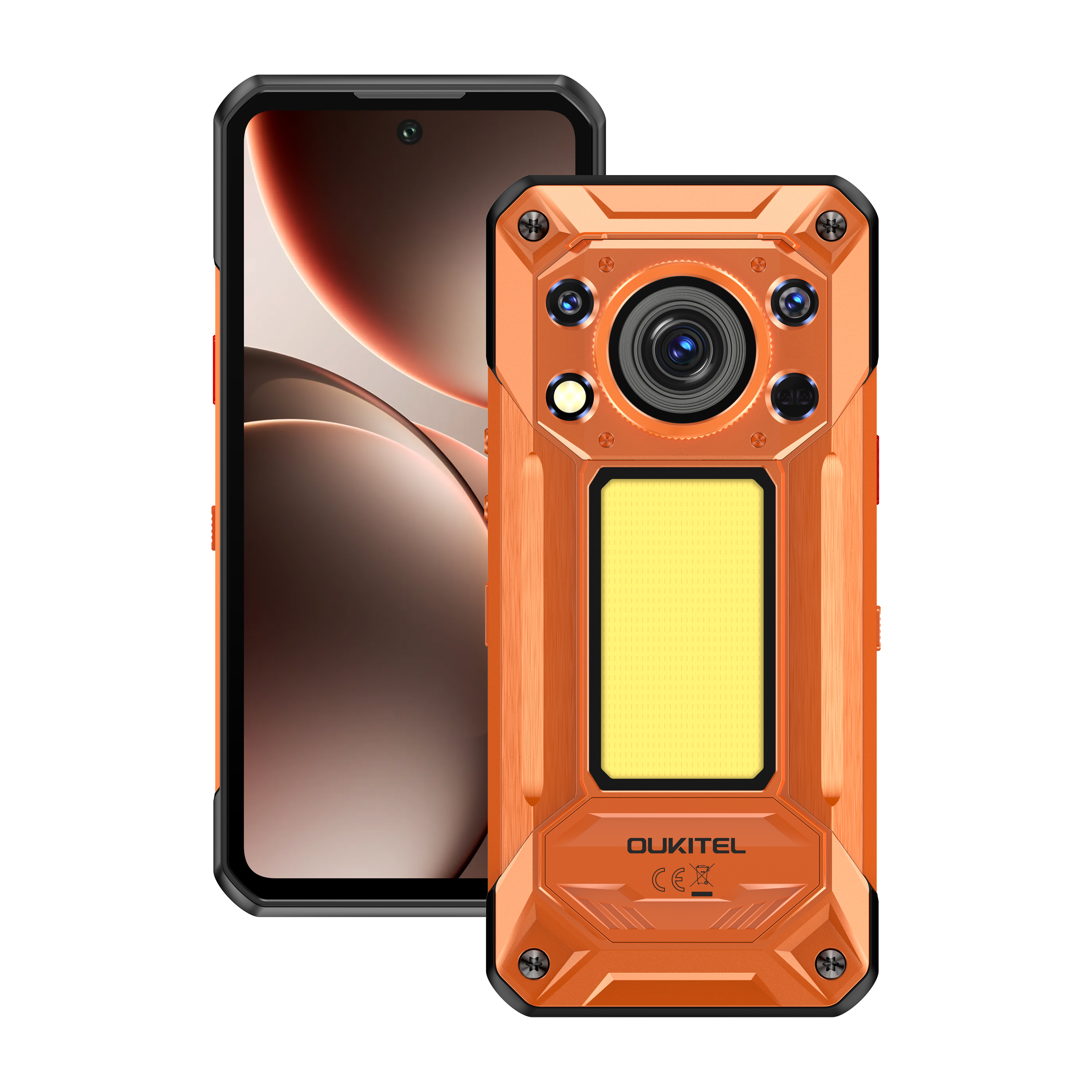 OUKITEL WP500 5G | 6.8吋 120Hz 10000mAh 夜視 露營燈 WiFi6 雙頻GPS AI助手 三防手機 Rugged Phone