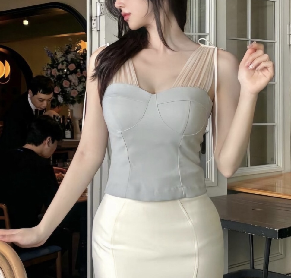 4363 抹胸吊带上衣