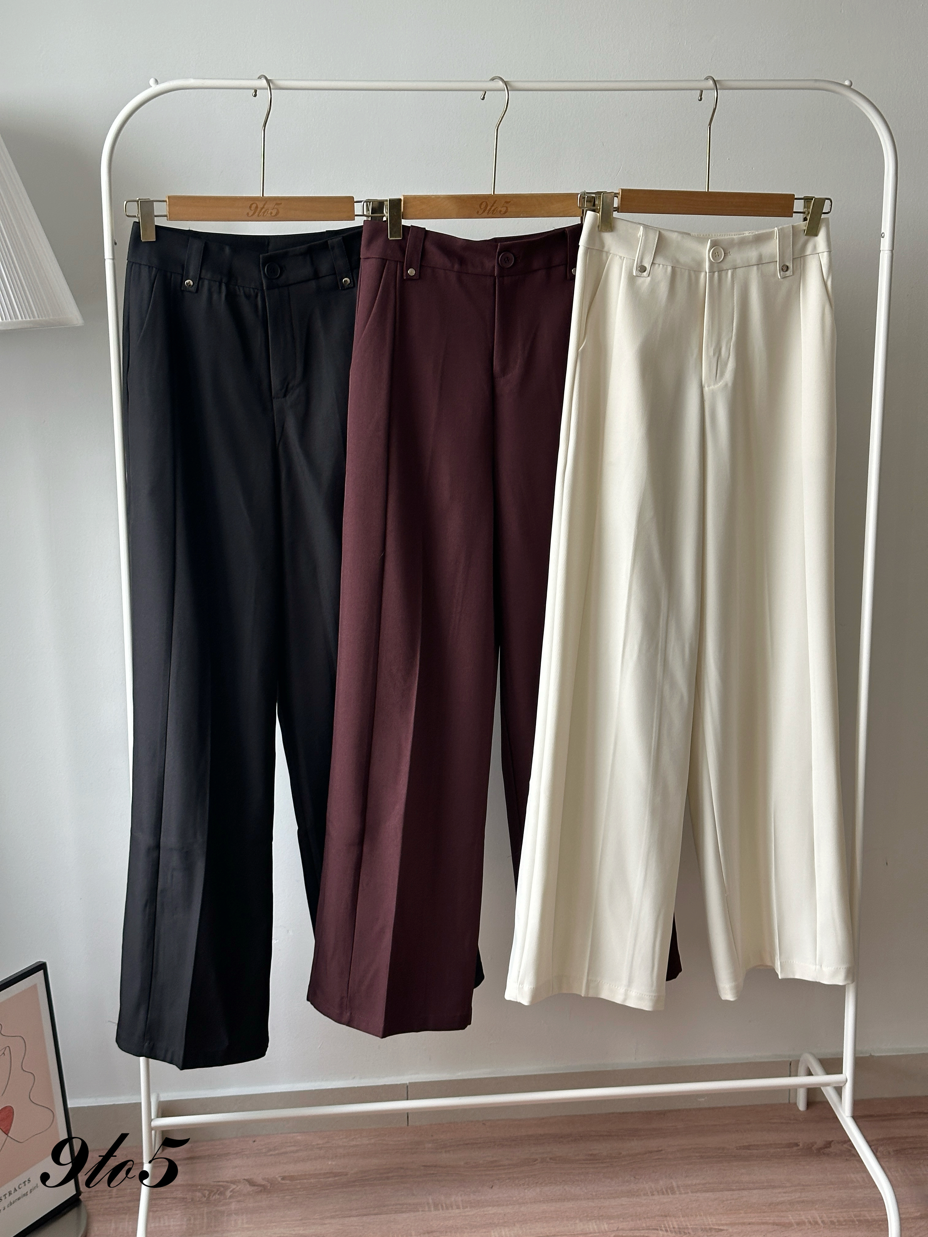 S1968 High Waisted Long Pangs - 3 Colors 