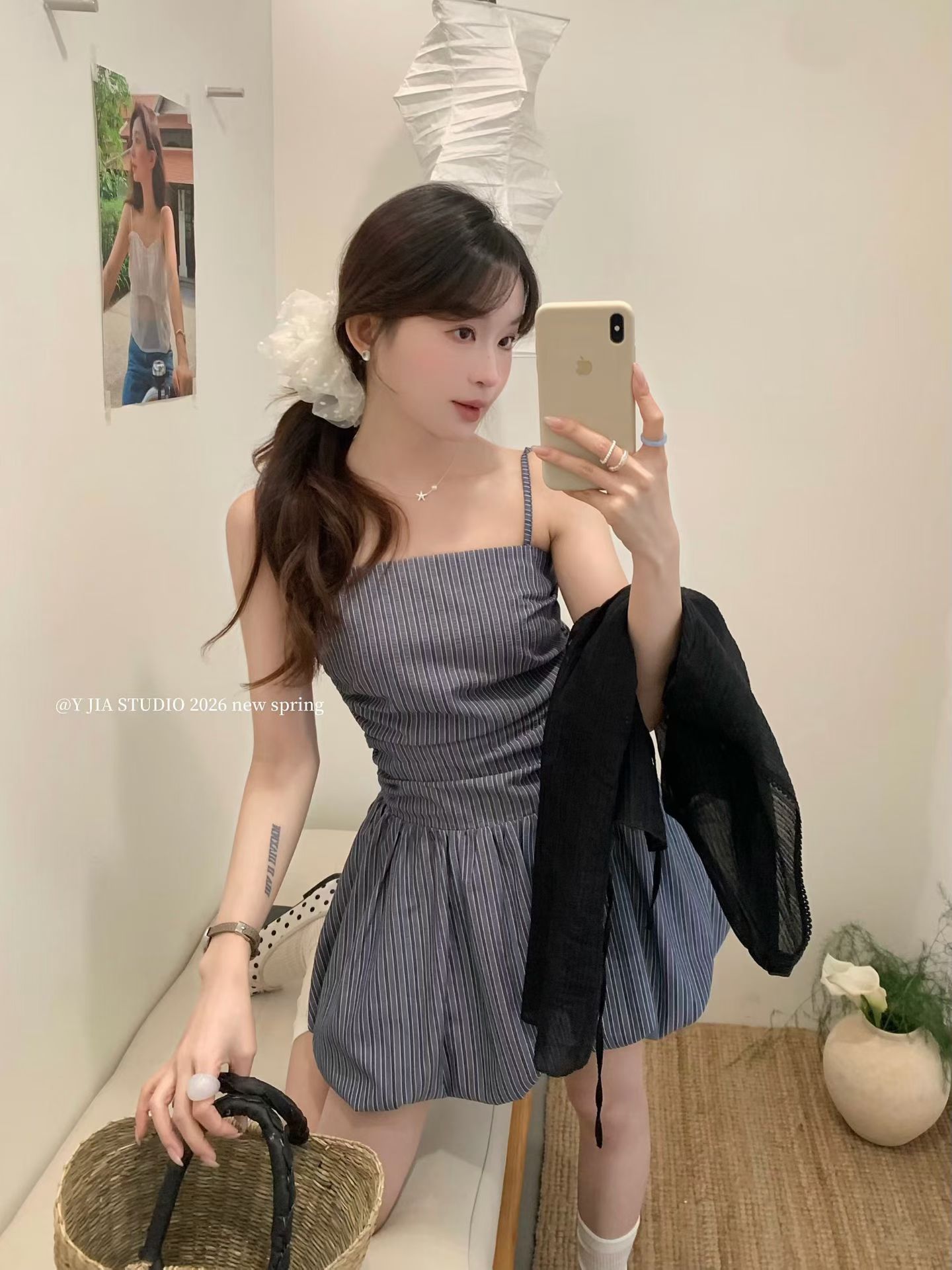 4558 两件套连身裙