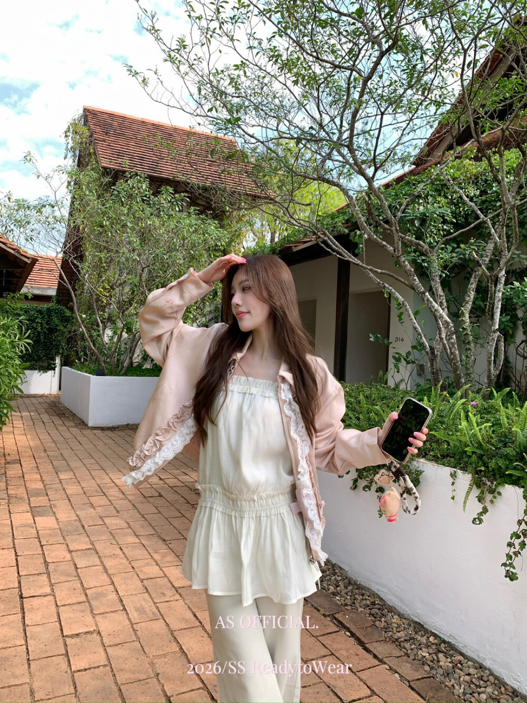 4613 AS OFFICIAL Lumière Ruffle Top（光影荷叶边上衣）