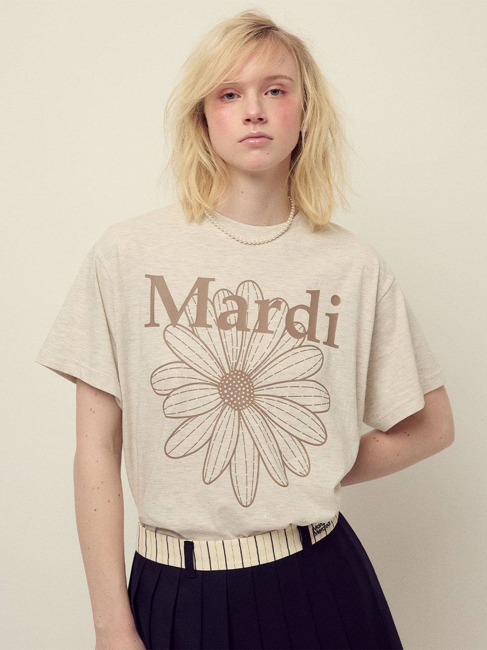 MD59 MARDI: Tshirt Flowermardi