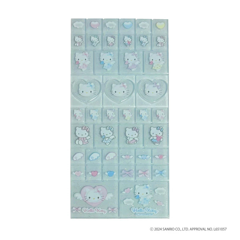 Sanrio Hello Kitty 天使風格磁磚貼紙