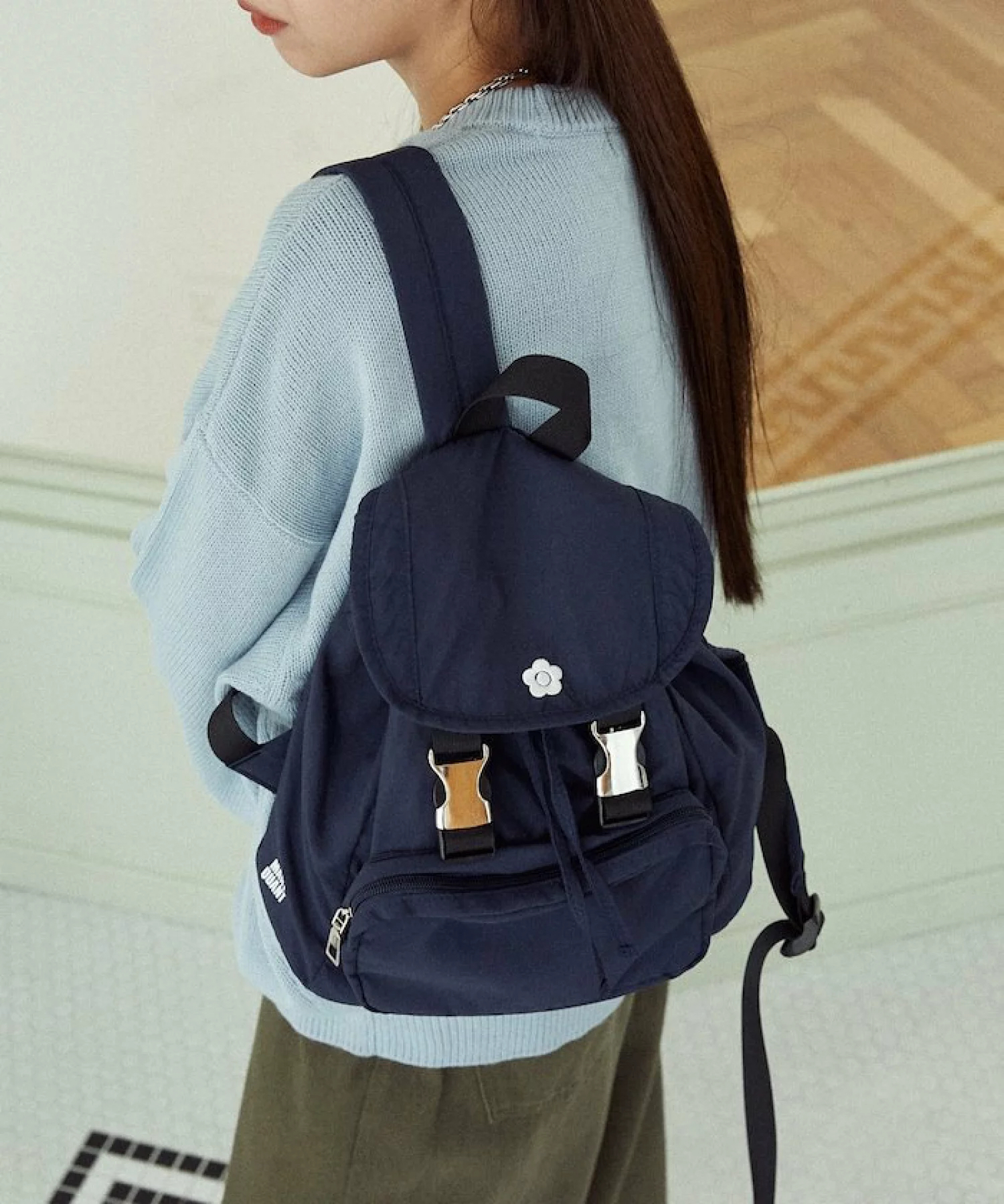 日本預訂📍日本MARY QUANT輕量雙扣款背囊 不包郵