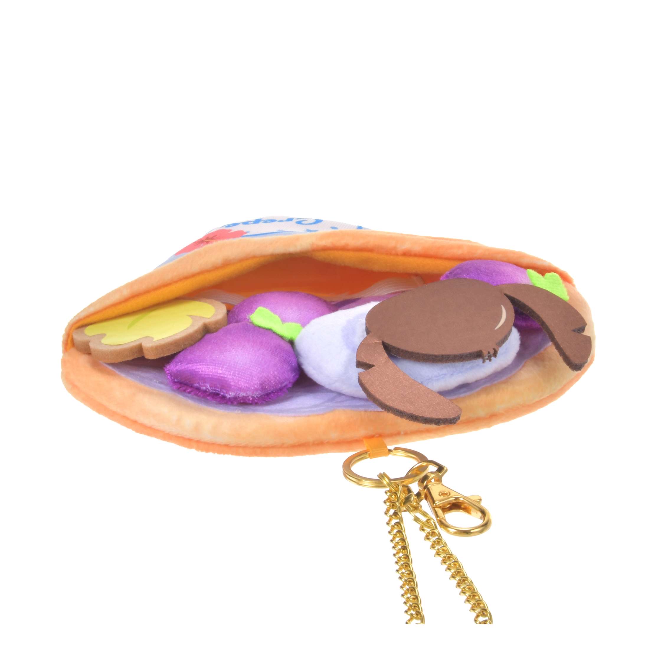 🎀【預訂】Disney Crepe Pocket Keychain - Stitch