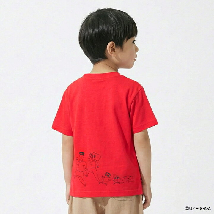 🇯🇵預訂 日本直送🇯🇵Babydoll x蠟筆小新系列人物前後大印花短袖T恤