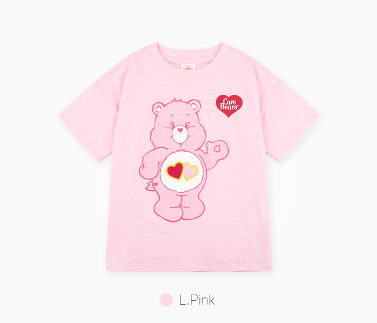 ☀️預訂 韓國直送☀️🇰🇷正版Care Bears兩色愛心生日小熊印花格紋上下套裝