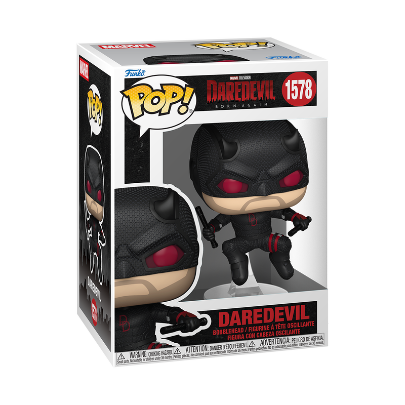 📦訂購 美國代購 Funko POP! Marvel Daredevil (Black Suit) (Born Again) Figure 夜魔俠 模型
