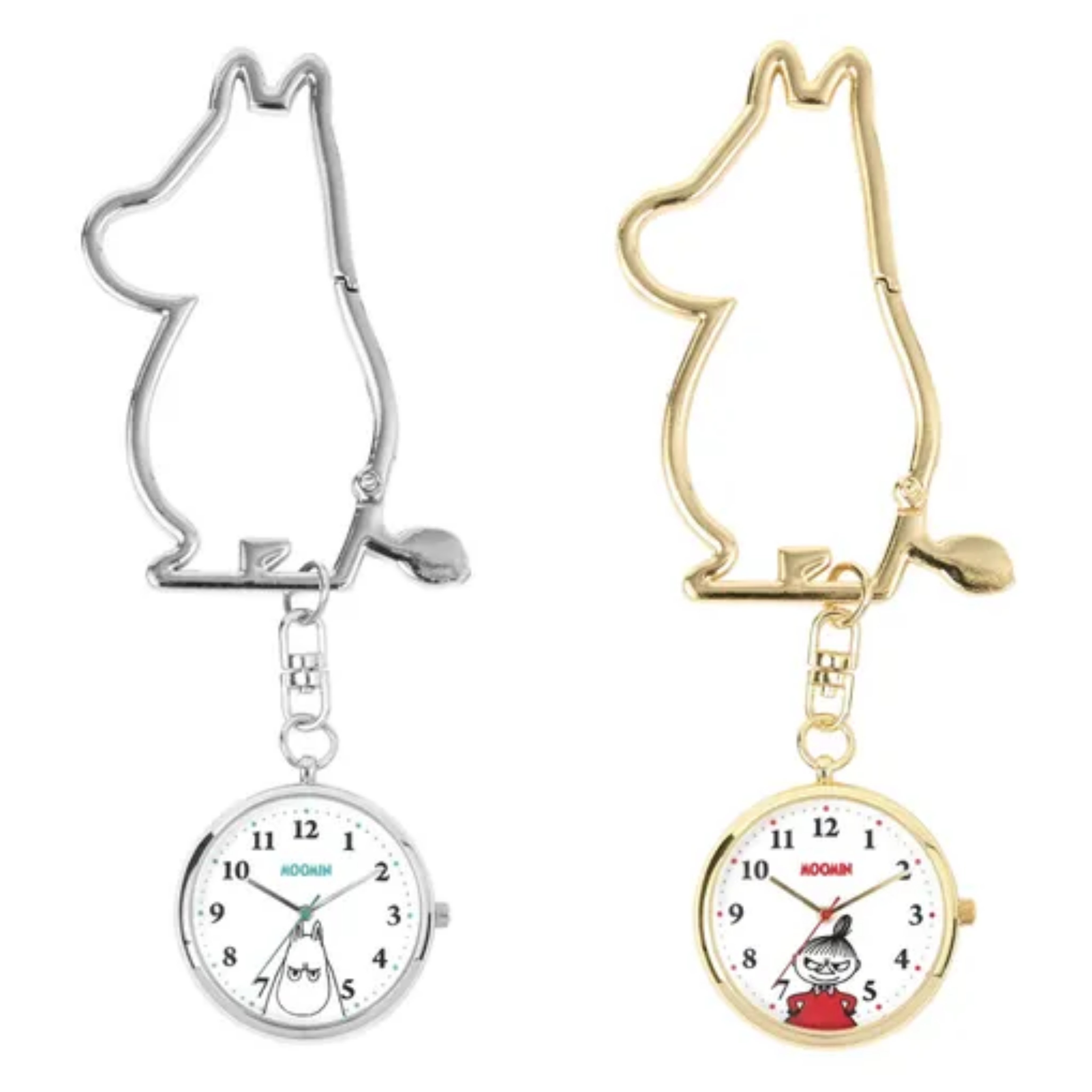 日本直送~新款Moomin掛錶 2款選擇
