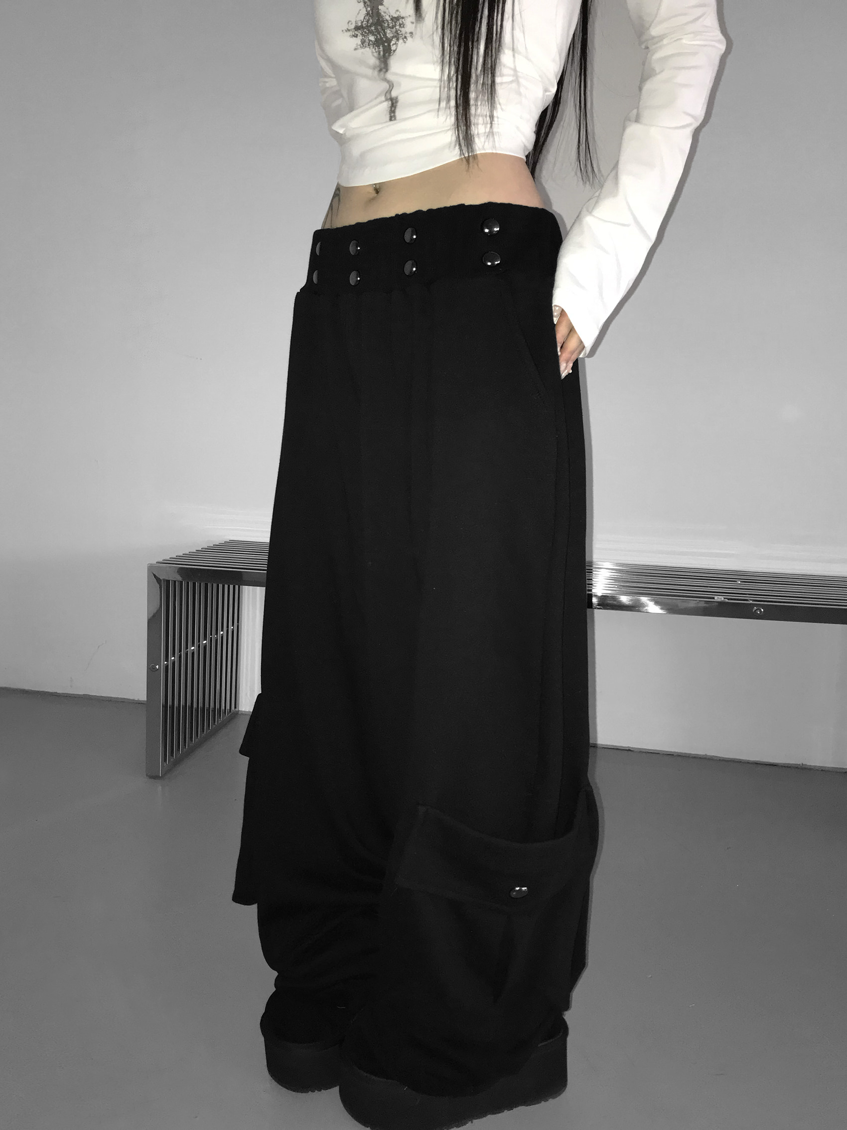 Nova Snap Wide-Leg Cargo Pants