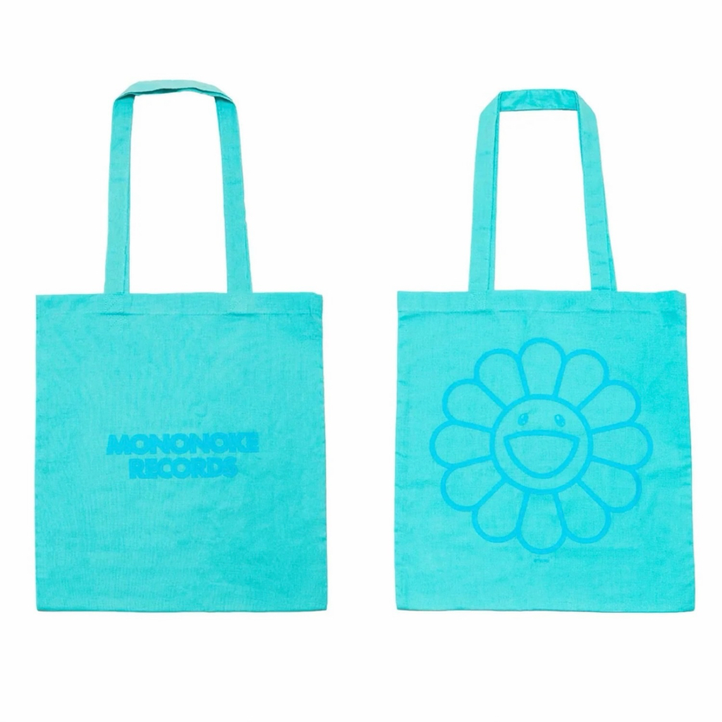 TONARI NO ZINGARO x 村上隆 MONONOKE RECORDS 經典太陽花帆布ToteBag 