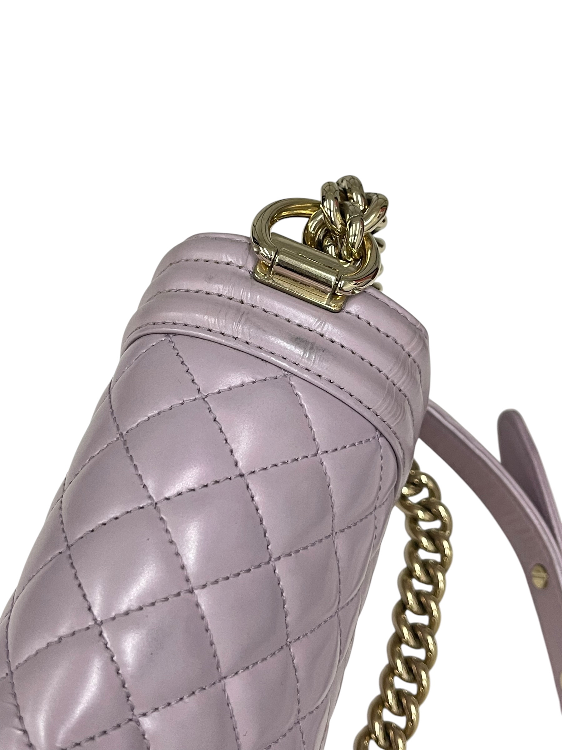 Pre-owned Chanel Boy / Product Code:  071006
