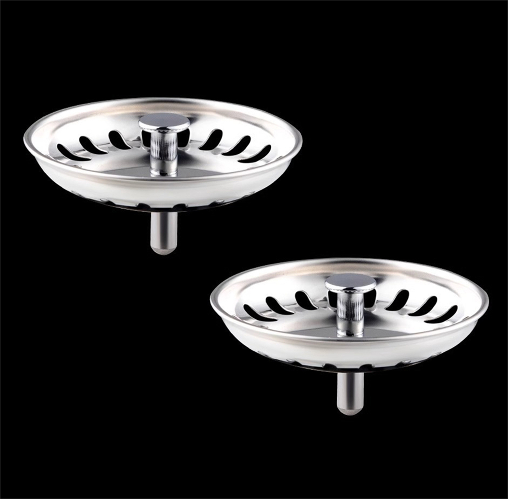 廚房洗碗池水池塞 不鏽鋼升級加厚慮蓋 UA0531