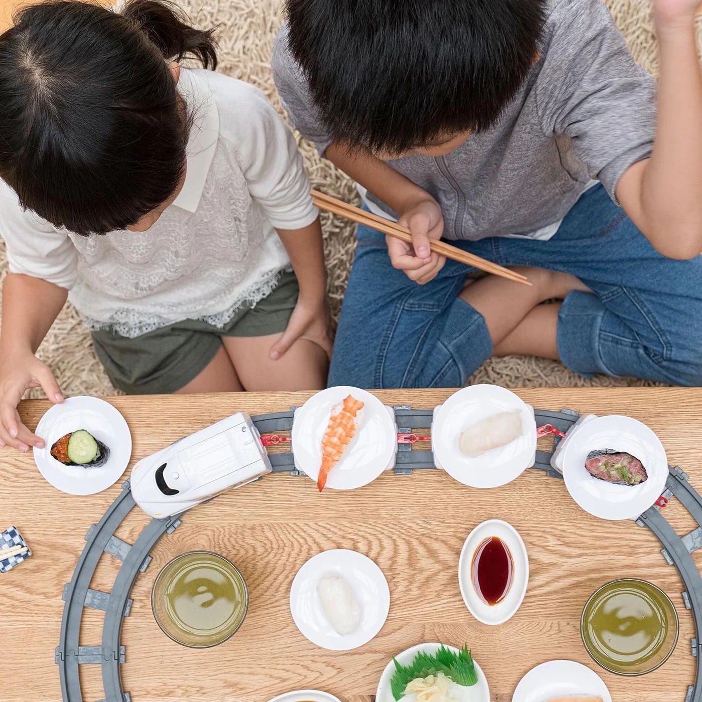 日本迴轉壽司電動新幹線(充電版)-1個