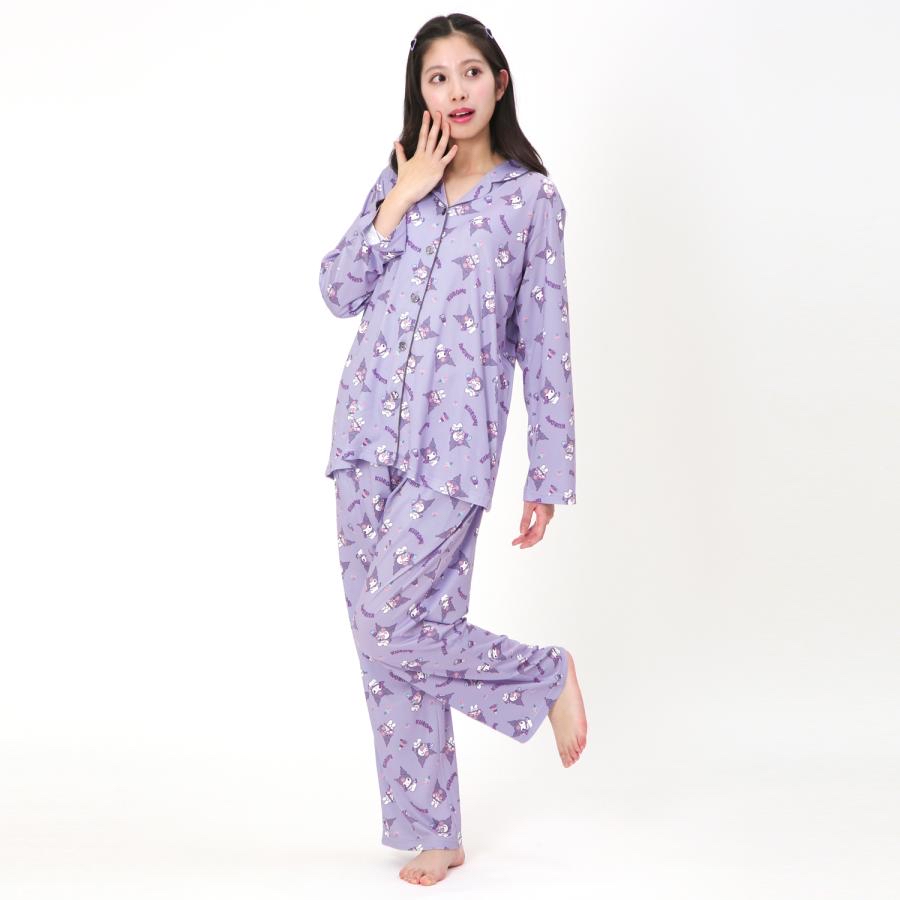 日本直送Sanrio 新款 kuromi長袖睡衣M/L