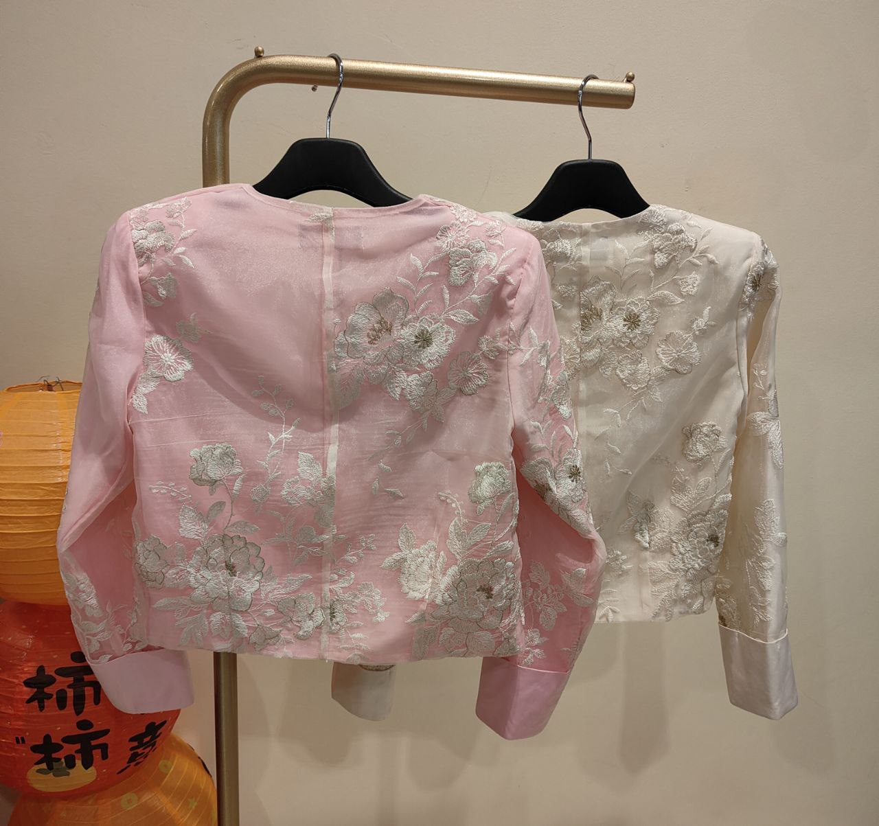 长袖旗袍上衣 2686