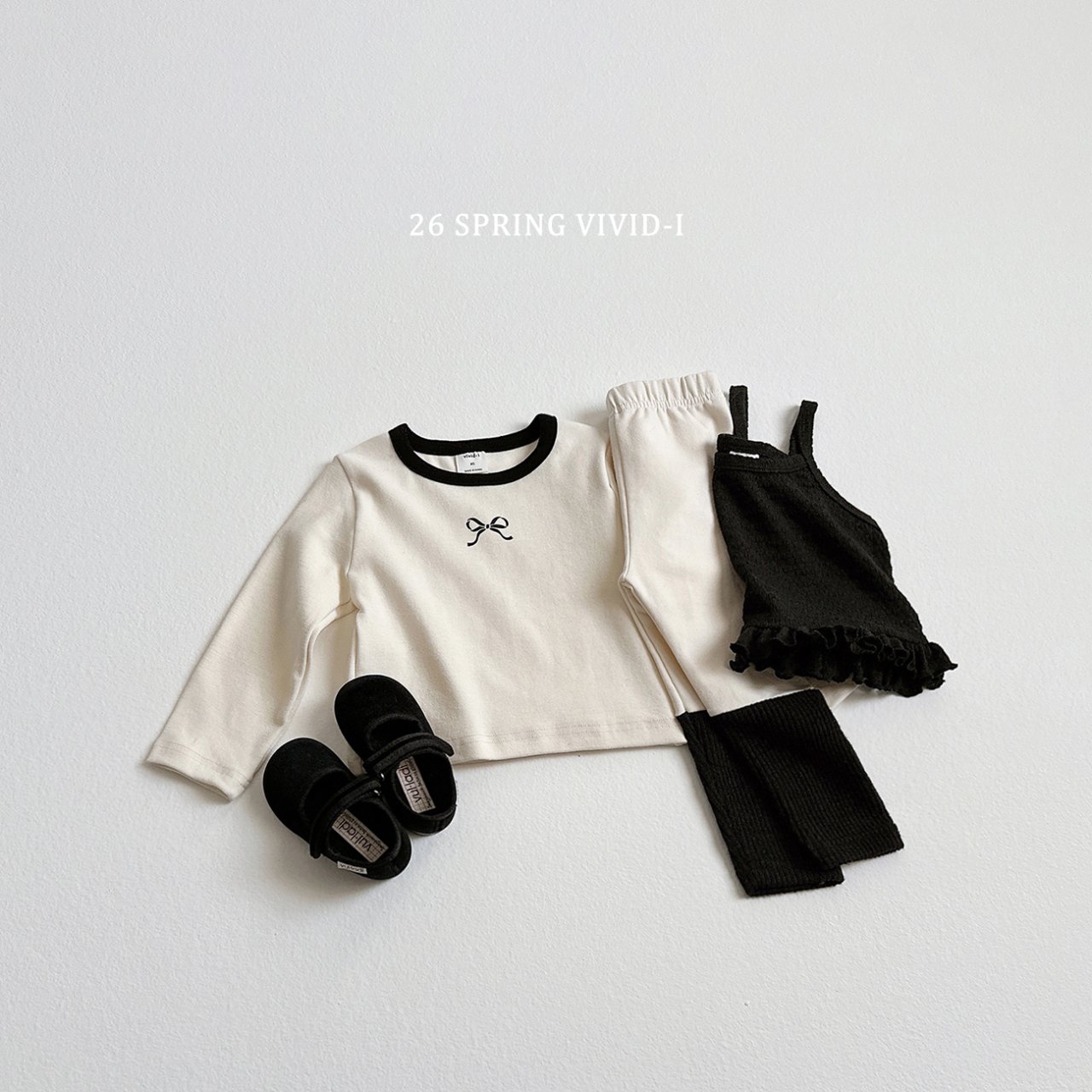 🌸預訂 韓國直送🌸🇰🇷VIVIDI五色針織拼接打底褲