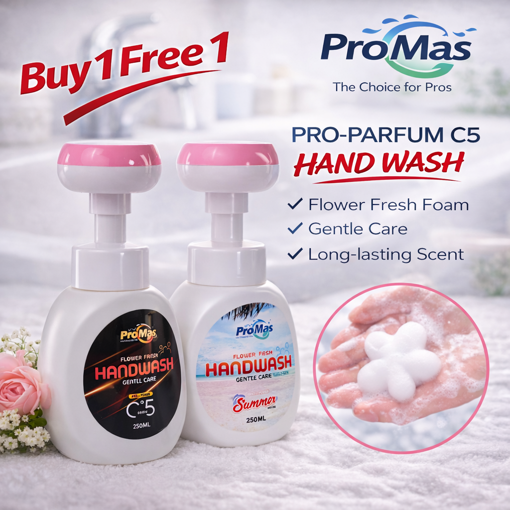 Pro-Power Flower-Foam Hand Wash (Summer & C'5)  250ML (Buy 1 Get 1 Free) – Total 500ML 