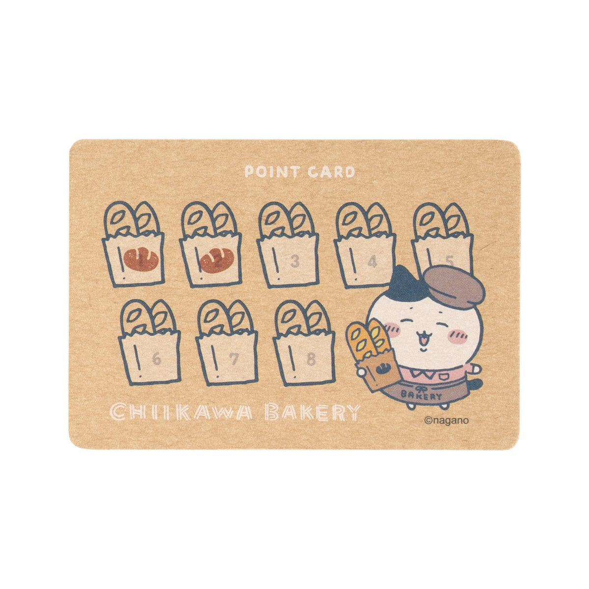 🎀【預訂】Chiikawa Bakery 麵包店積分卡盲盒