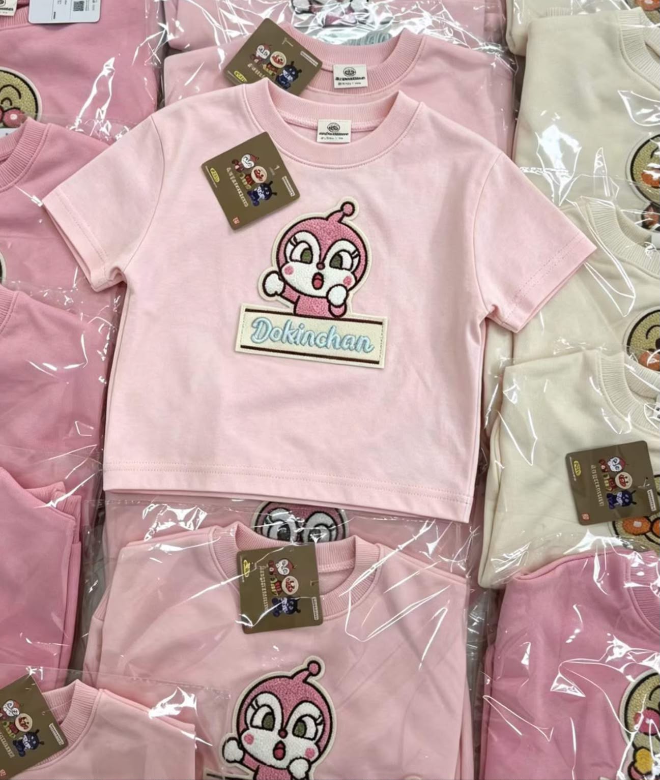麵包超人刺繡Tee
