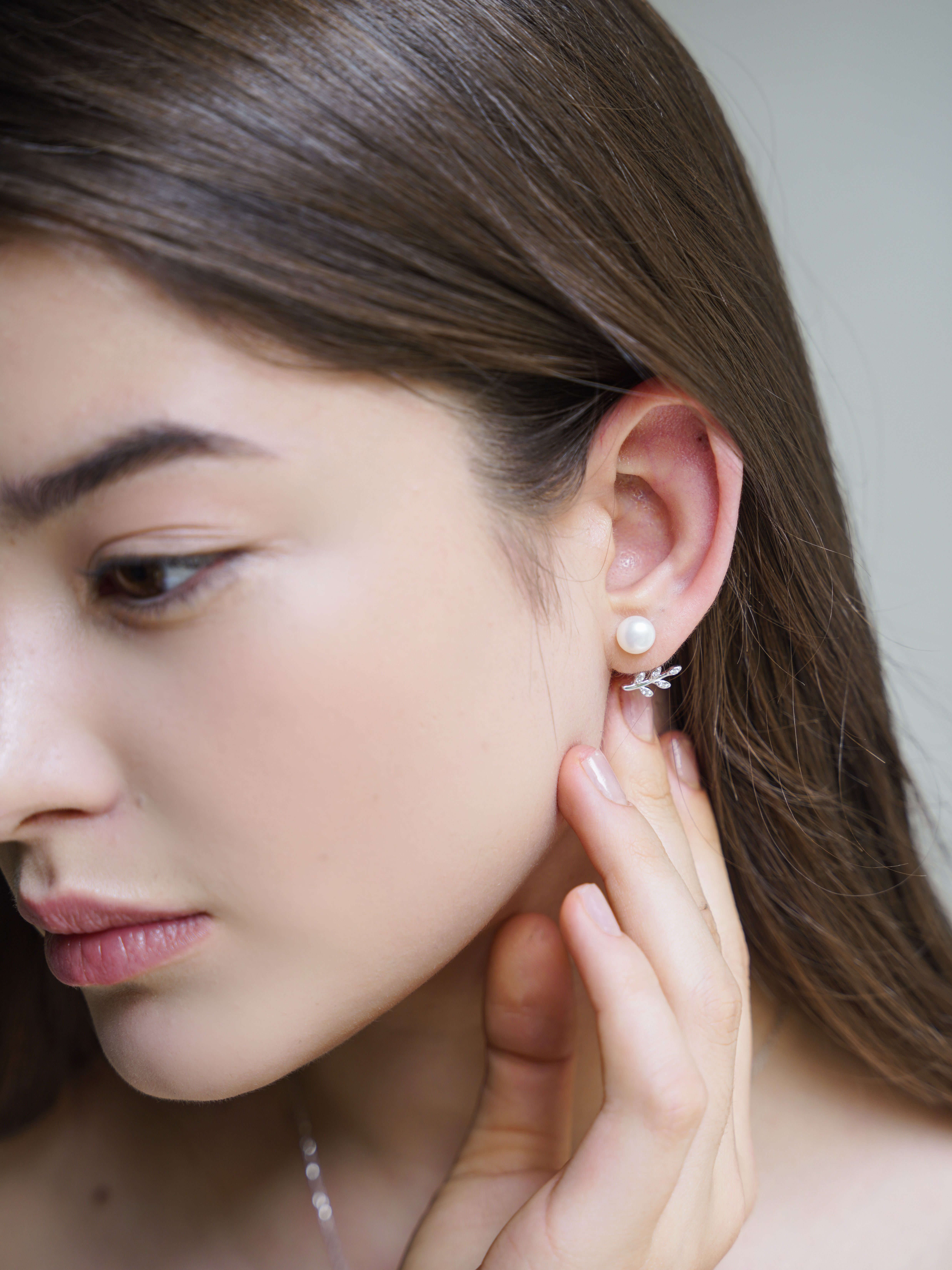 枝影珍珠耳環 Shawdowes Branch Pearl Earring