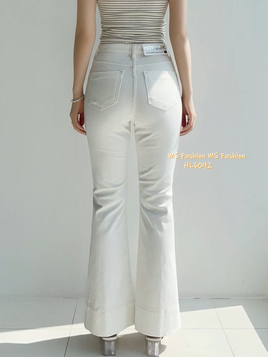 HL6092 韓國🌼Howluk立體摺線喇叭褲