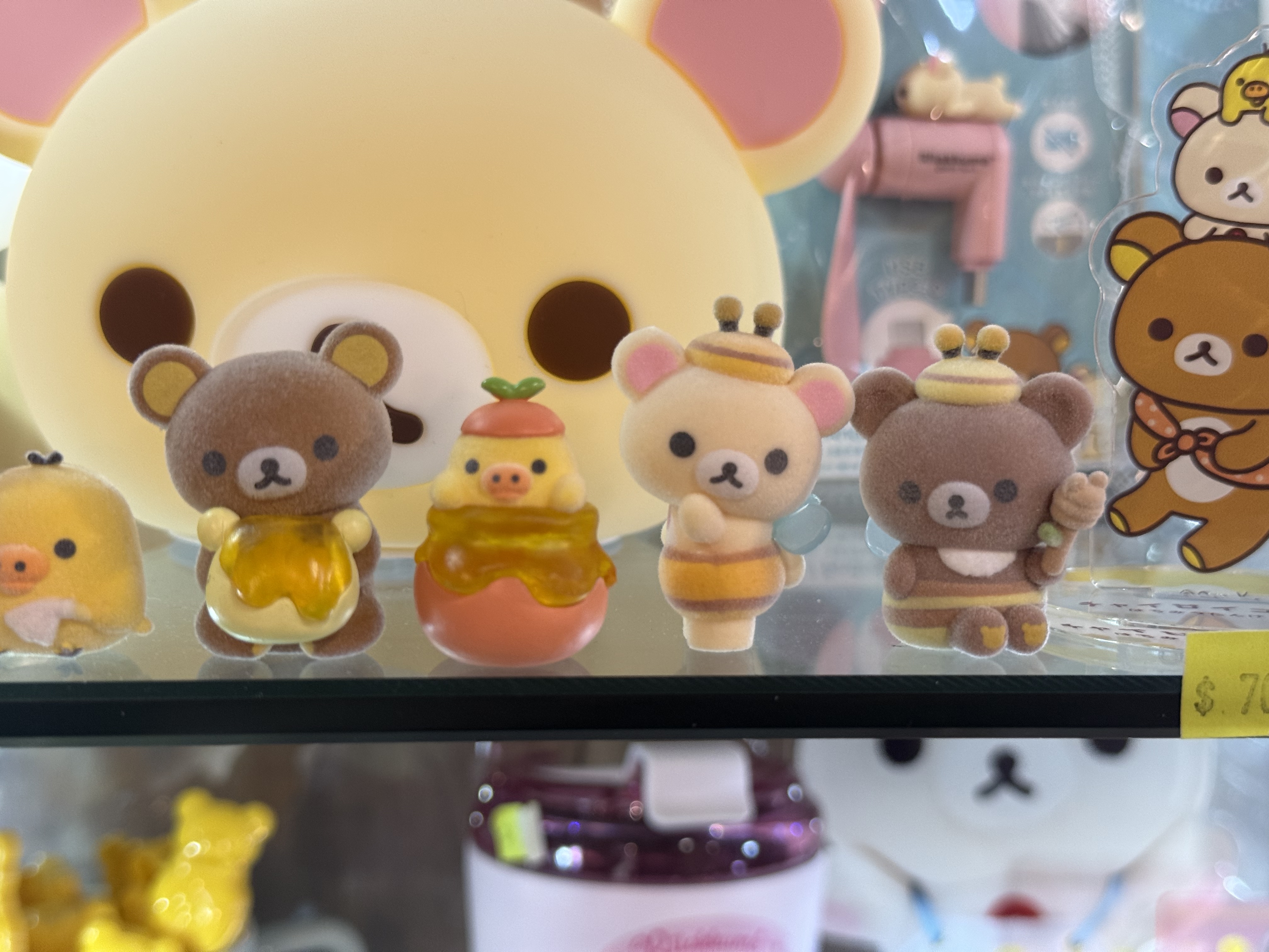 《現貨》全新Rilakkuma蜜蜂造型 pvc製擺設