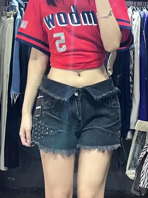 Black Vintage Short #0461