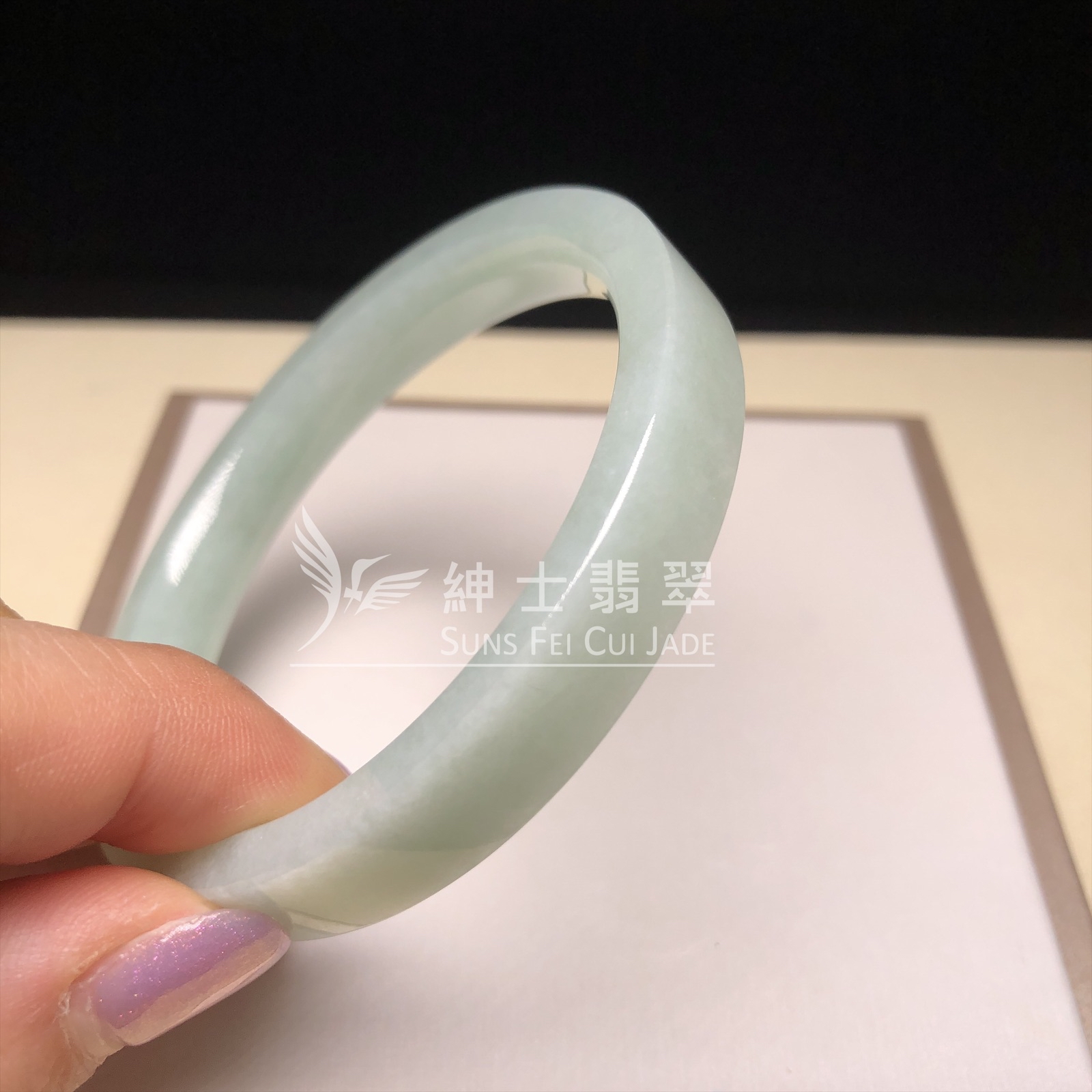 擺三橋晴水色方鐲55.5mm  YM00241