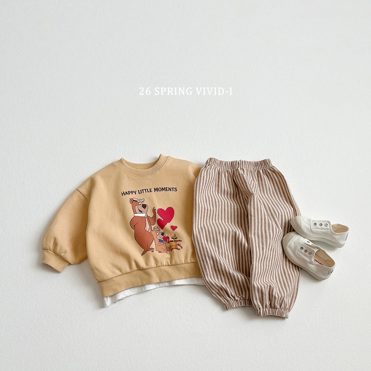 🌸預訂 韓國直送🌸🇰🇷VIVIDI三色直間寬鬆束腳褲