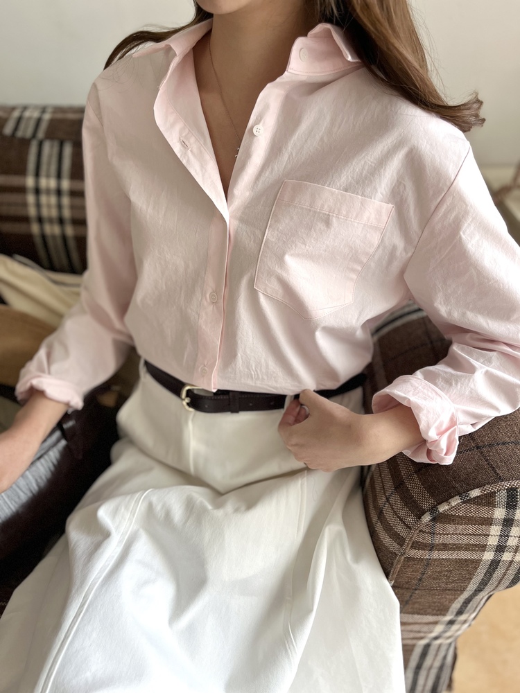 The Oxford Pocket Shirt (Pink)
