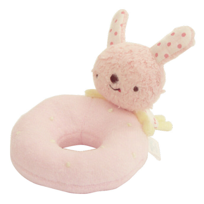 日本製 Anano Cafe Baby Gift Set 初生BB禮盒5件套裝 Set C ( 粉紅色 )