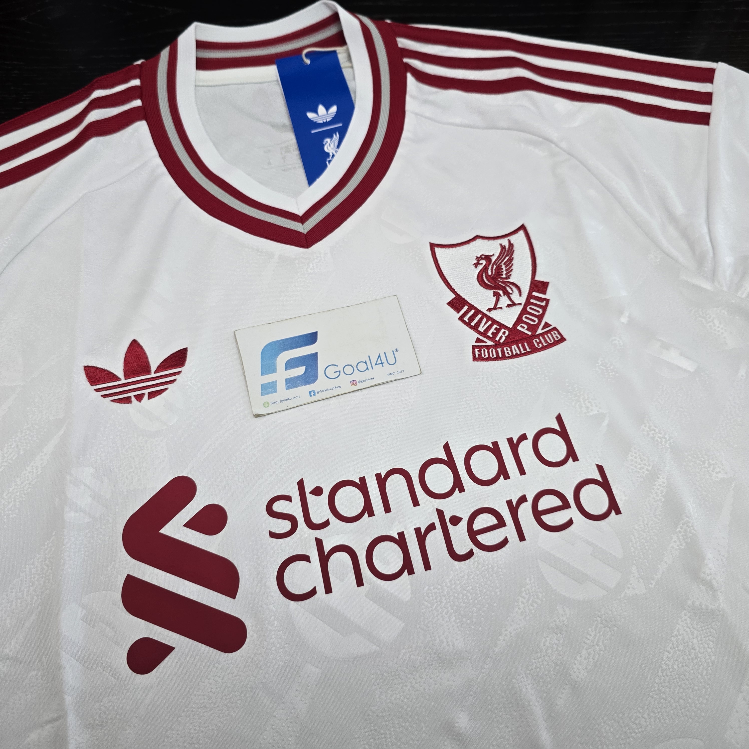 #部分碼現貨 🔖重現歐洲之夜榮耀 Adidas Liverpool 利物浦 2026-27 作客球迷版球衣 (可加印字章) KA6860