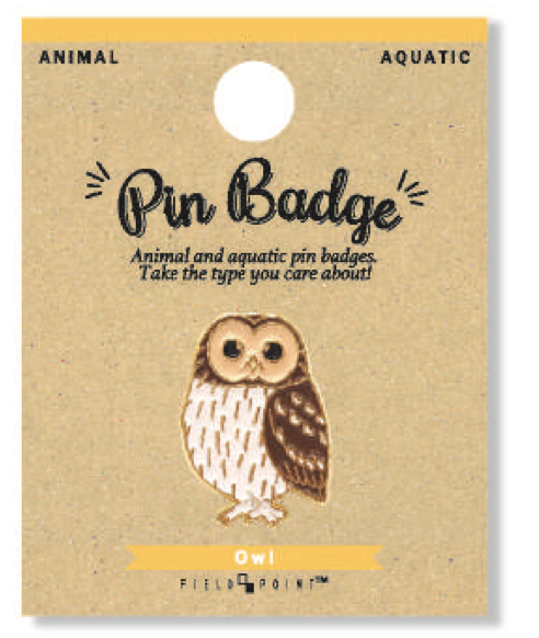 Animal Pin Badge-Owi 