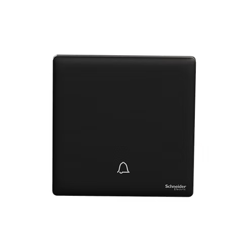 施耐德 Unica X 曜石黑 門鐘按手掣